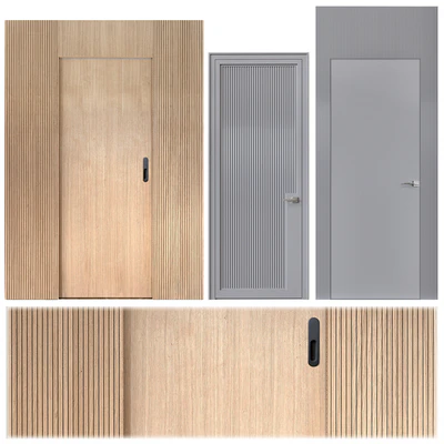 Corrugated door — Вид 1