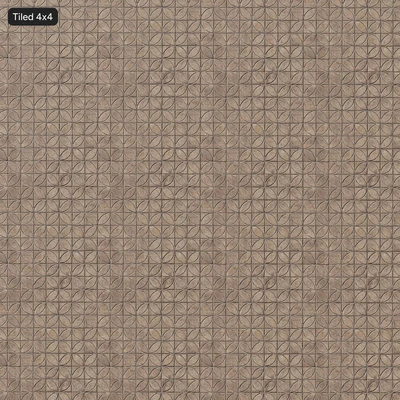 flower pattern honed aggregate concrete sidewalk texture — Вид 4
