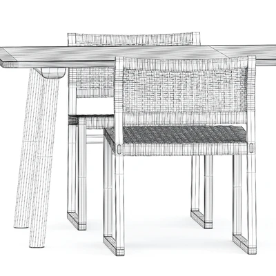 BM62 and BM61 Chair and Taro Table by Fredericia Furniture — Вид 3