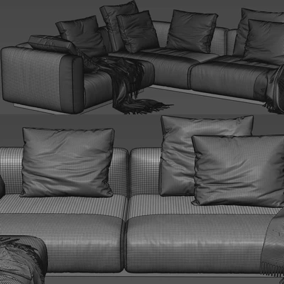 Flexform Lario B sofa — Ver 2