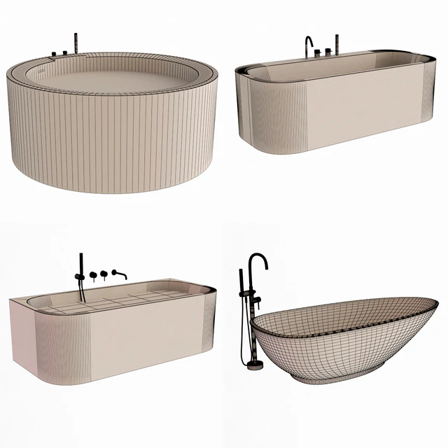 Набор ванн REXA DESIGN — Скачать