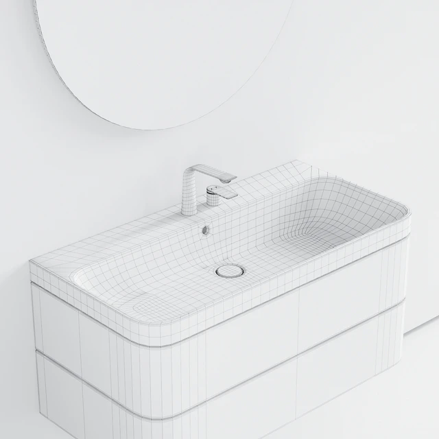 Duravit Happy D.2 Plus | Vanity unit — Descargar