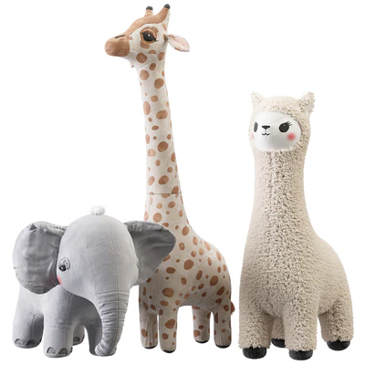 H&M Toys elephant lama giraffe — Вид 1