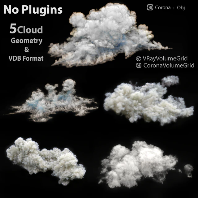 clouds - 3D Volumetric cloud — Descargar