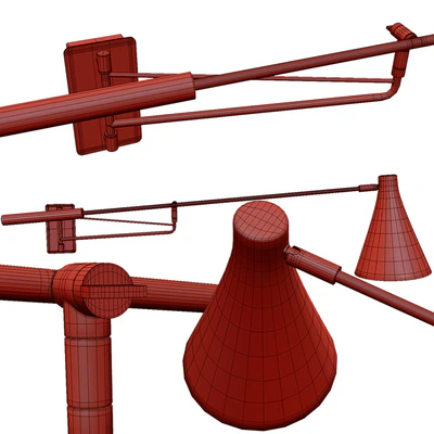 Jameson Contemporary Adjustable Wall Light — Ver 2