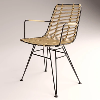 DISSET Table &amp; Ashanti chair — Ver 2