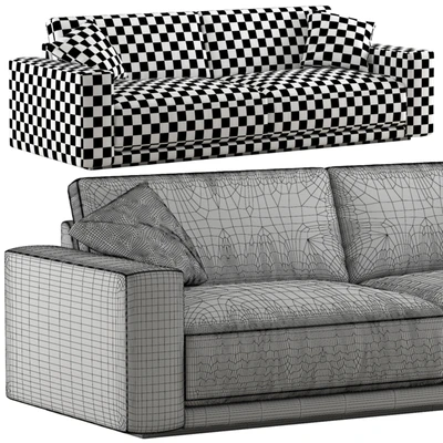 RH Bella sofa 2 seats — View 2