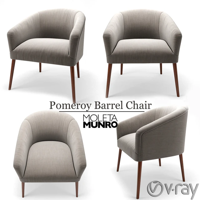 Pomeroy Barrel Chair — Скачать