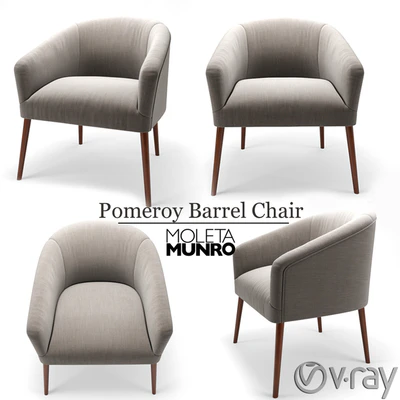 Pomeroy Barrel Chair — Вид 1