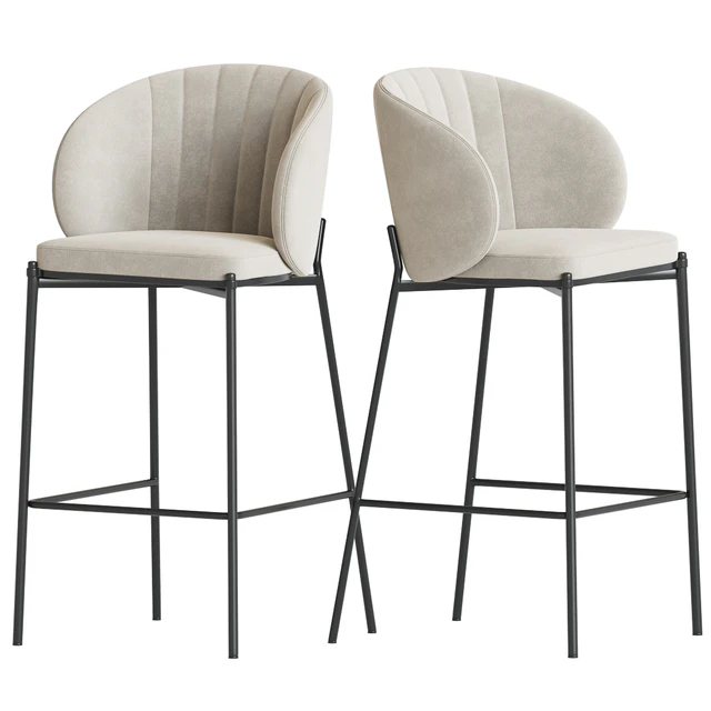 Bar stool Cruz Shell — Скачать