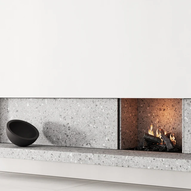 158 fireplace decorative wall kit 04 minimal terrazzo chimney 00 — Descargar