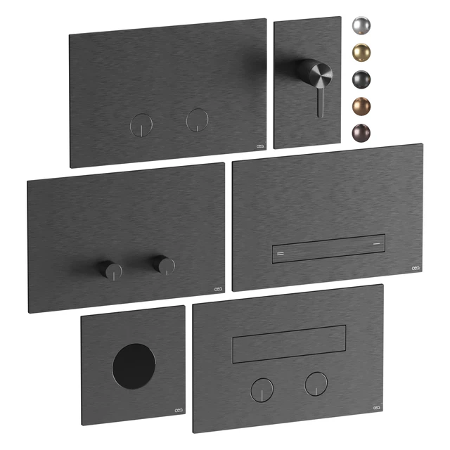 Flush buttons CEA set 01 — Скачать
