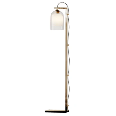 Articolo - LUMI Floor Lamps - Brass - Gray and Gray — Ver 3