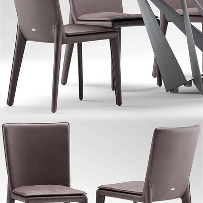 Table and chairs cattelan italia VITTORIA — Ver 2