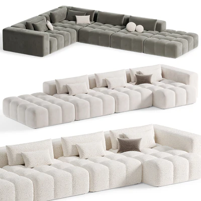 Modular Sofa CORBIN Sofa modern 02 By Cazarina — Ver 4