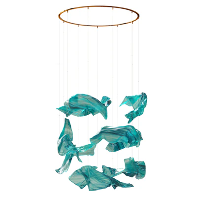 Hanging glass installation — Ver 3