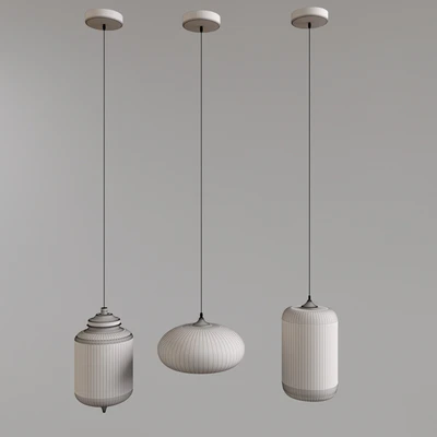Contemporary pendant lamps 032 — Ver 3