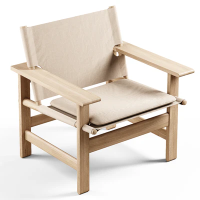Fredericia - The Canvas Chair By Børge Mogensen — Ver 3