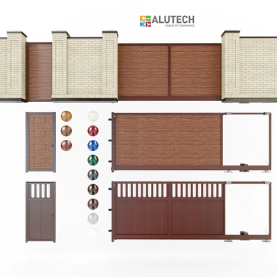 Gate alutech 1 — Вид 1