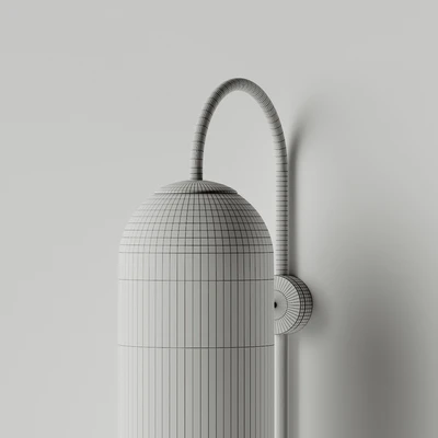 Wall Float Lamp Milky — Вид 2