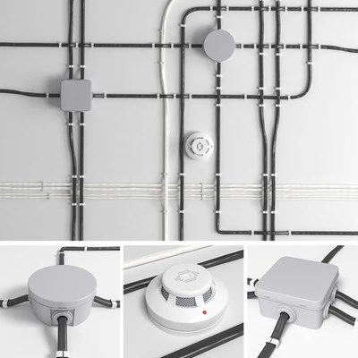 A set of wires for electrical wiring. — Ver 1