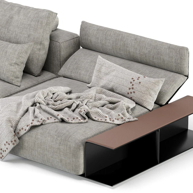 Westside Modular Sofa Poliform 3 Seat 2 Version — Скачать