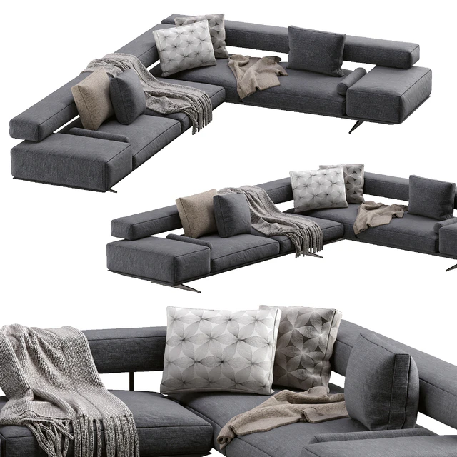 Sofa Wing By Flexform — Скачать