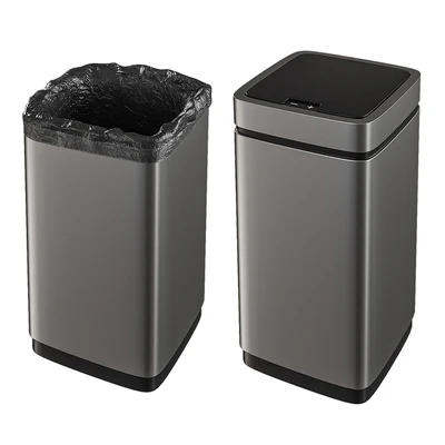 Set of trash cans with contents — Ver 4