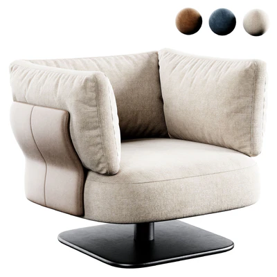 Saki Armchair By Minotti — Вид 1