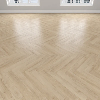 Parquet Oak, 3 types: herringbone, linear, chevron. — Ver 3