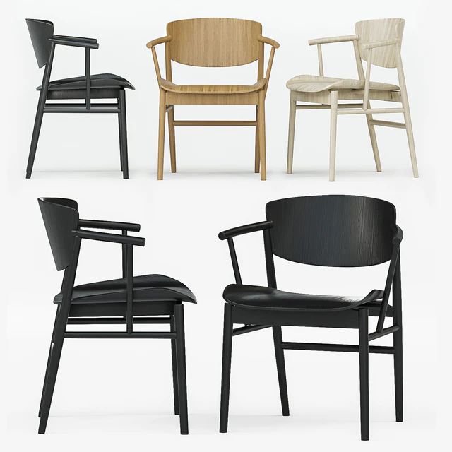 Fritz Hansen N01 chair — Скачать