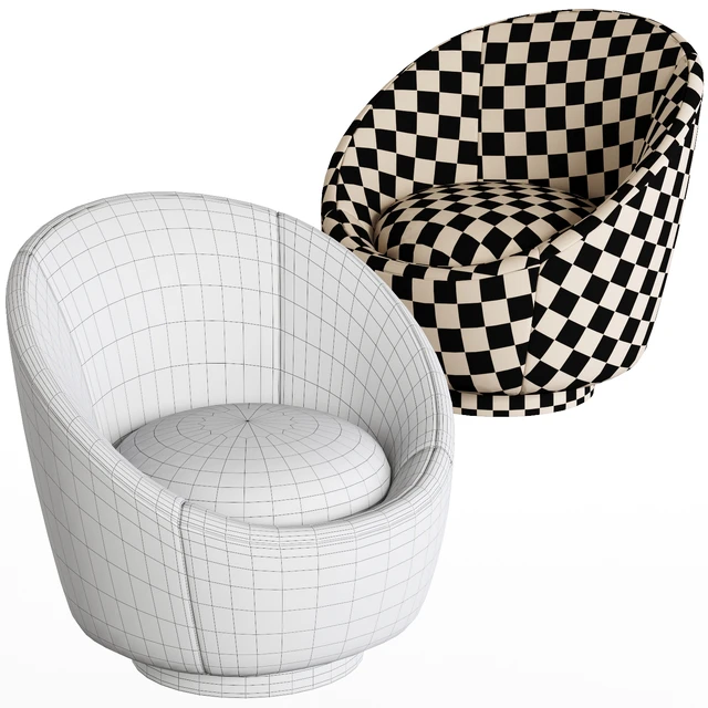 Jonathan Adler Ether Swivel Chair — Скачать