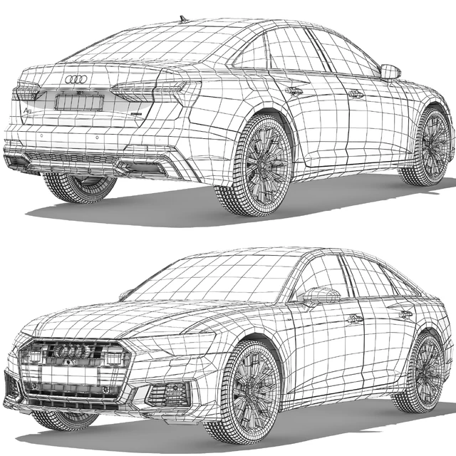 Audi A6 S-Line 2019 — Descargar