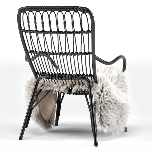 Medan Graphite Lounge Chair — Скачать