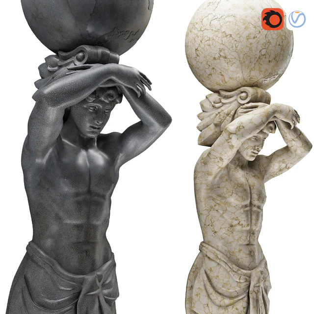 Atlant Sculpture — Скачать
