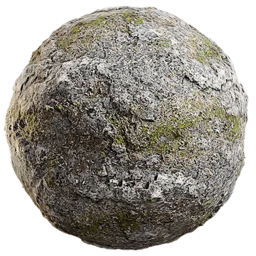 mossy rocky ground 001 — Скачать