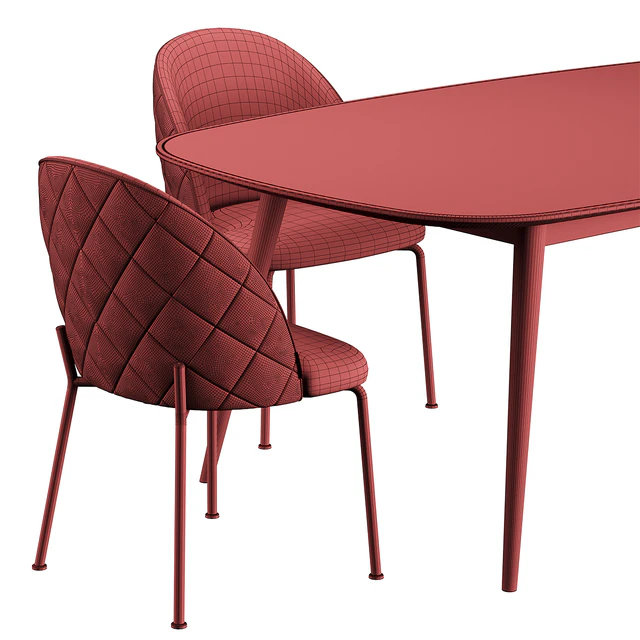 HER 042 G Dijon table Dijon Chair — Descargar
