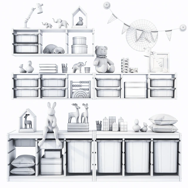 Ikea Trofast Set — Descargar