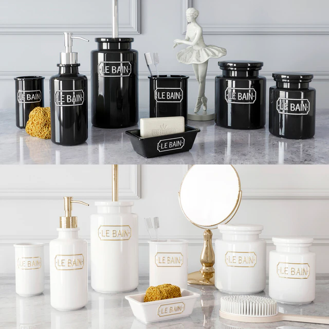 Wess Le Bain Accessory Kit (gris, blanc) — Descargar