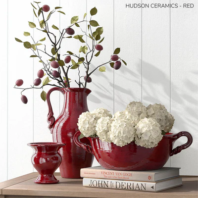 Pottery Barn HUDSON CERAMICS - RED — Ver 1
