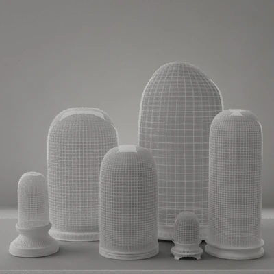 RH PETITE GLASS CLOCHE COLLECTION — Ver 2