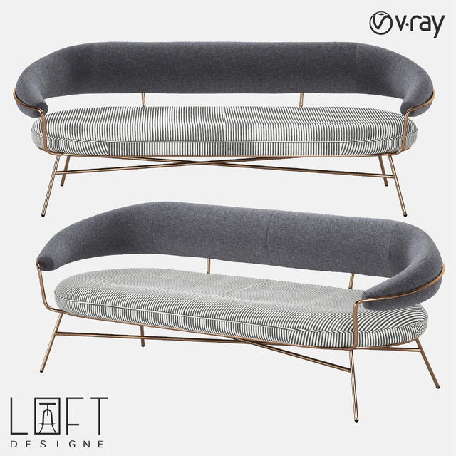 Диван LoftDesigne 35930 model — Скачать