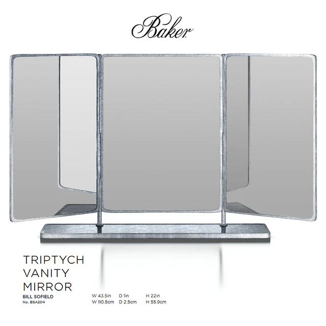 Triptych Vanity Mirror by Baker — Скачать