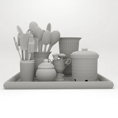 Decorative set for kitchen — Ver 2