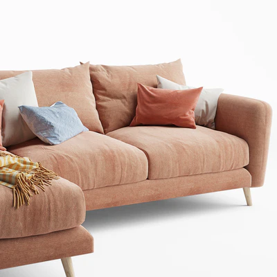Squishmeister sofa chaise — Ver 4