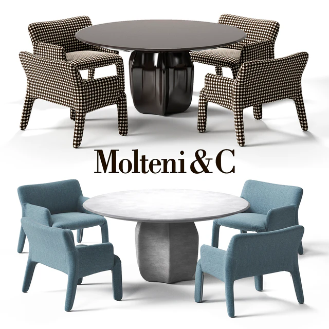 MOLTENI & C Glove-up Armchair — Скачать