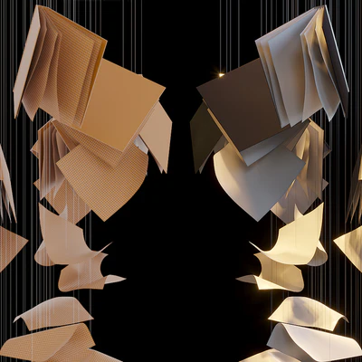 Hanging composition Vargov Design - The Nothing Book — Ver 2