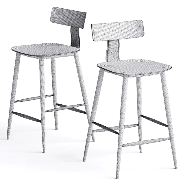 Stool Group Semi-bar chair ANT — Descargar