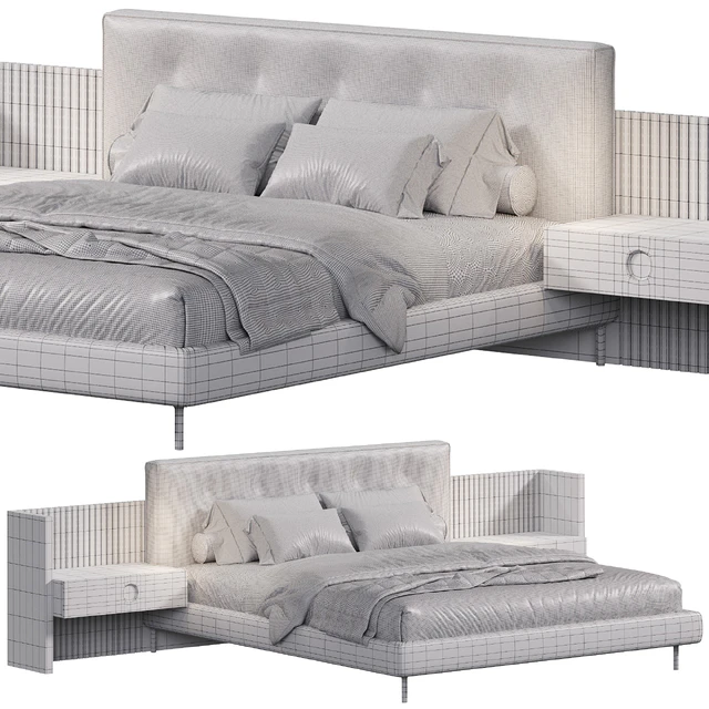 Minotti Brasilia Bed — Скачать