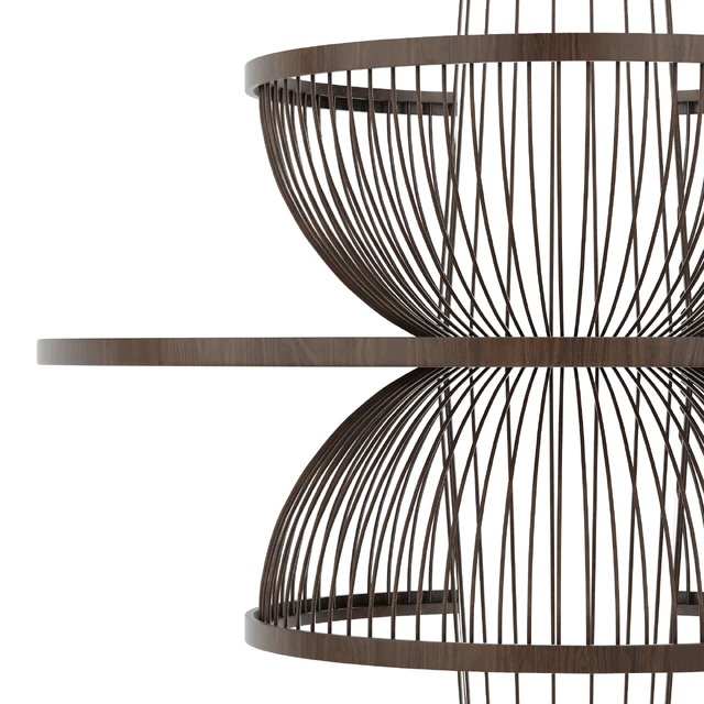 Pastoral Rattan Decorative Pendant Lights — Скачать